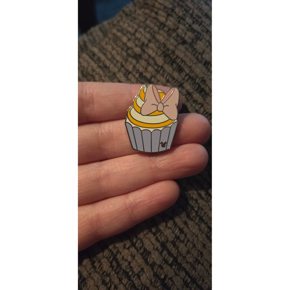Disney Parks Daisy Duck Cupcake Hidden Mickey Enamel Pin 2026 Wave A